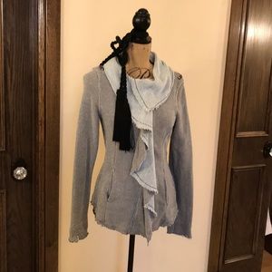 Blanc Noir cardigan/ jacket gray sizeM